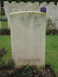 Doullens Communal Cemetery Extension No.1 - Khalakhan, 